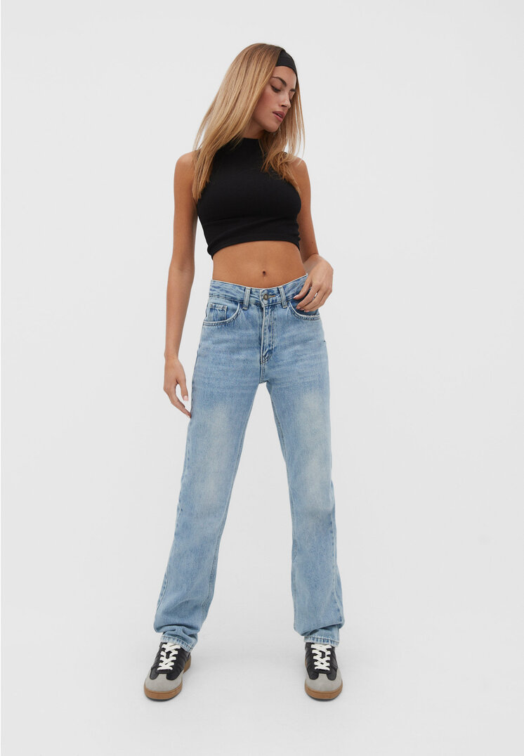 

Stradivarius Straight-Jeans Denim 44