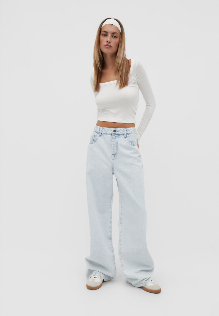 

Stradivarius Baggy-Jeans Jeansblau 40