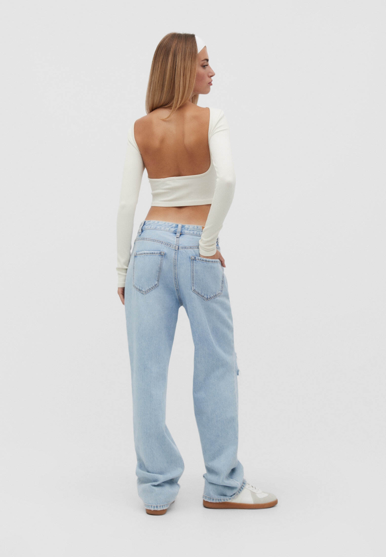 Jeans best sale femme stradivarius