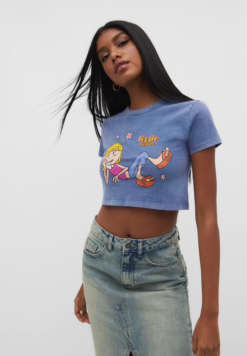 Cropped Lizzie T-shirt