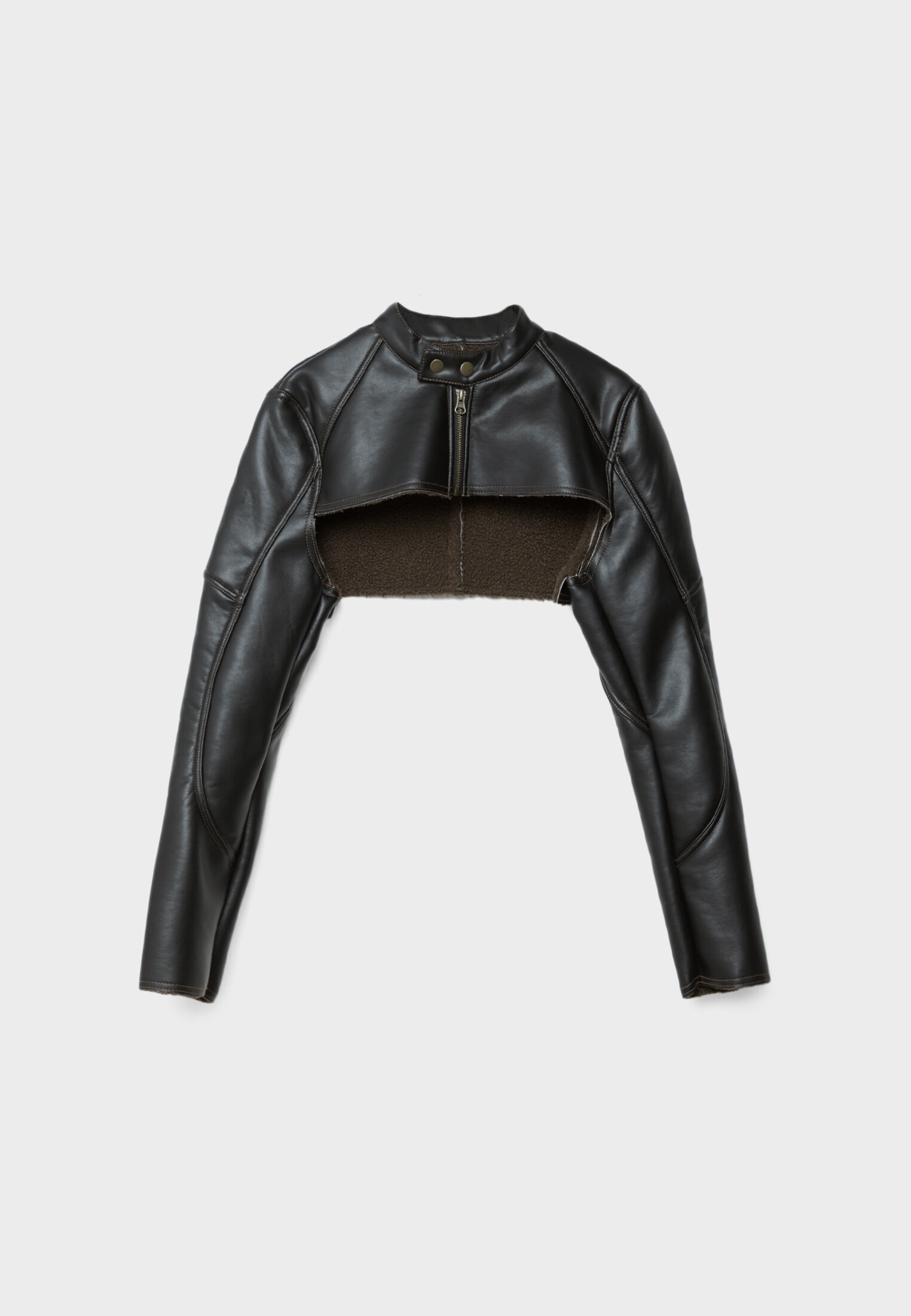 Bolero jacket leather sale