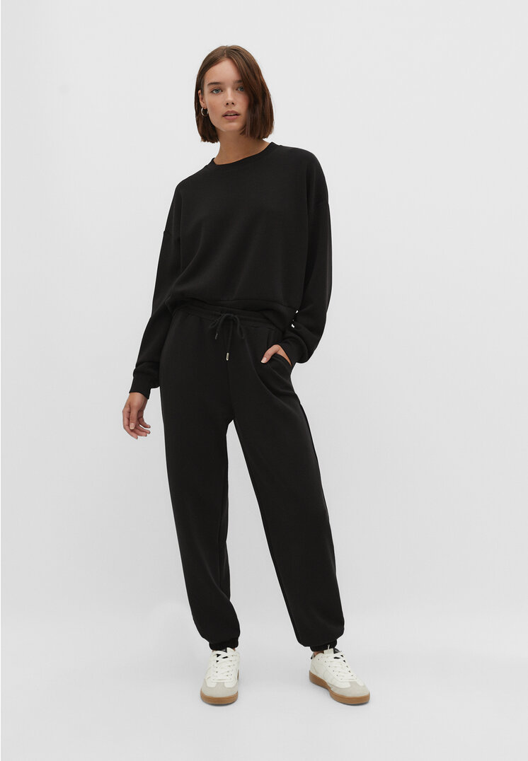 

Stradivarius Weiche Joggerhose Schwarz L