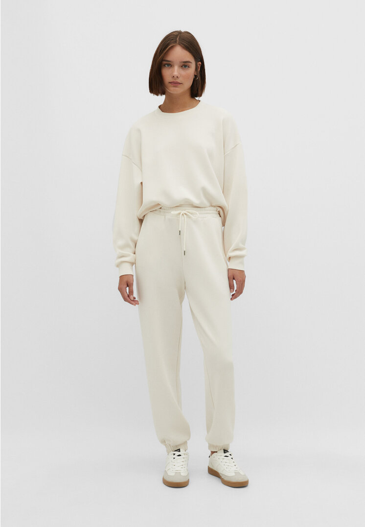

Stradivarius Weiche Joggerhose Ecru M