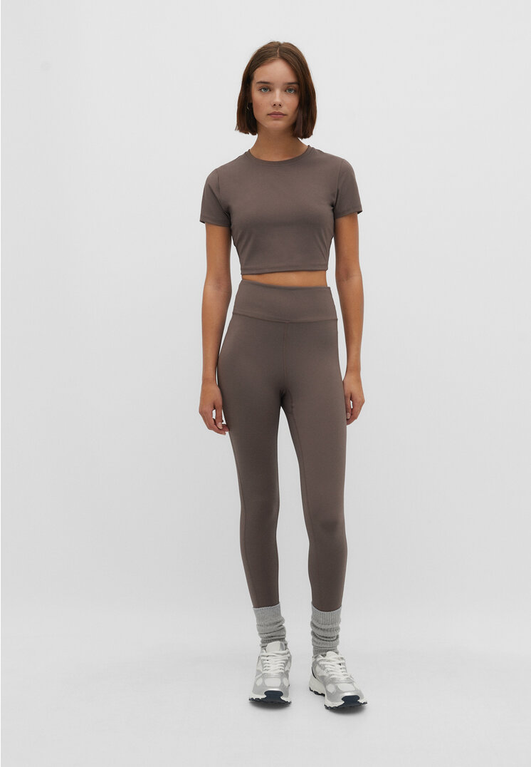 

Stradivarius Sportleggins Sculpt Khaki XL