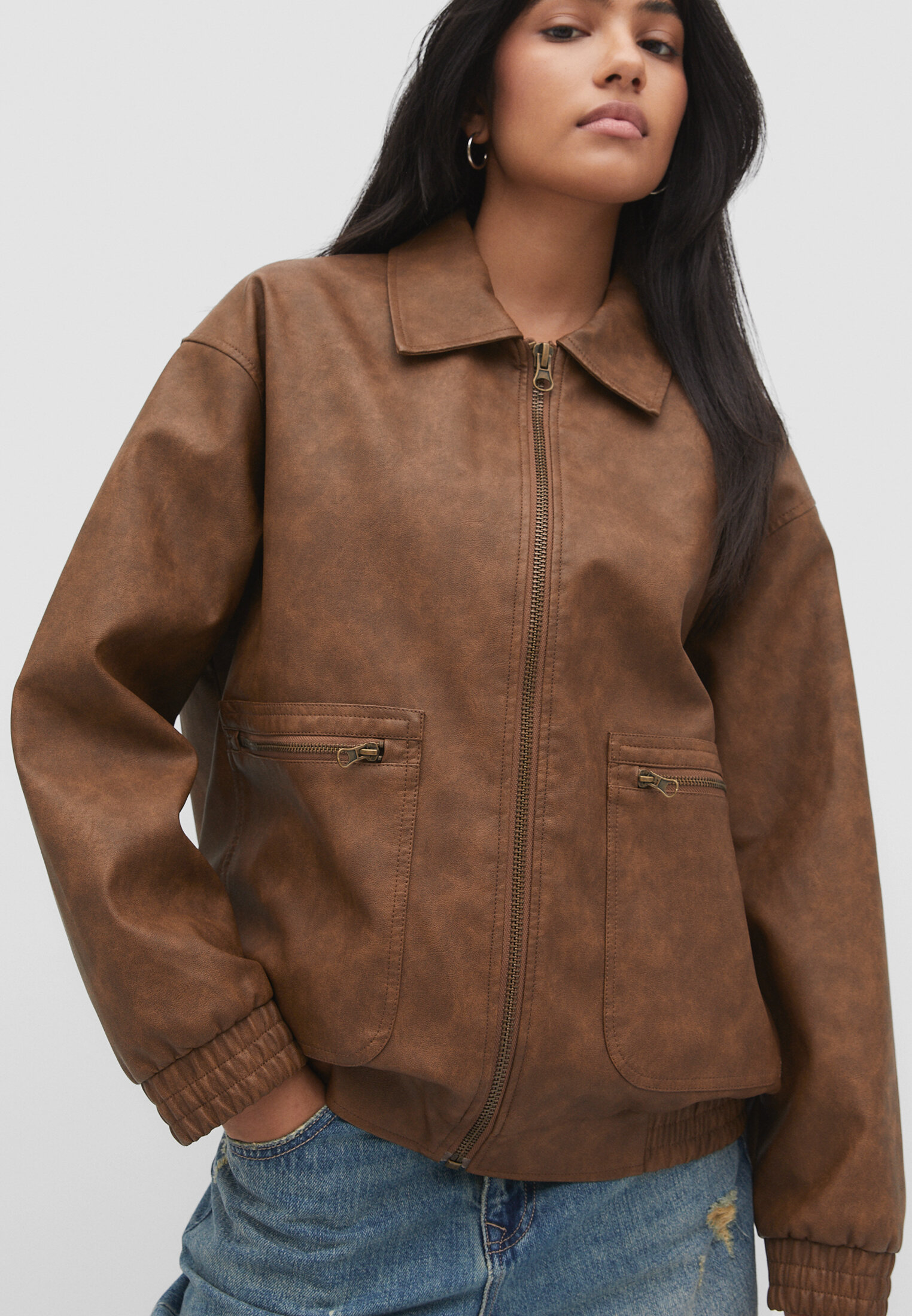 Stradivarius 2024 corduroy jacket