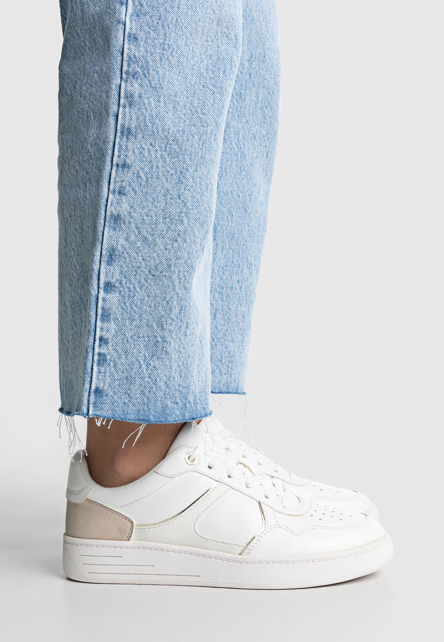 Stradivarius tenis plataforma best sale