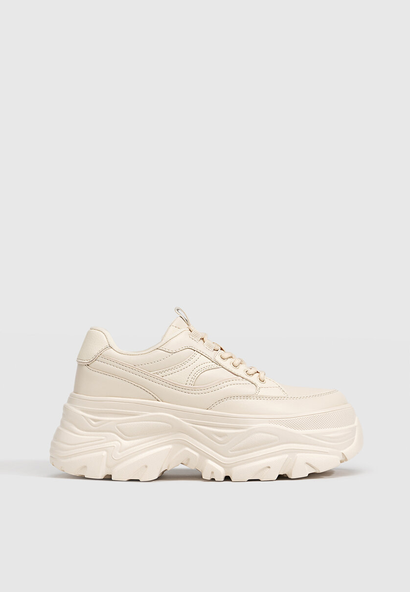 Stradivarius chunky trainers outlet