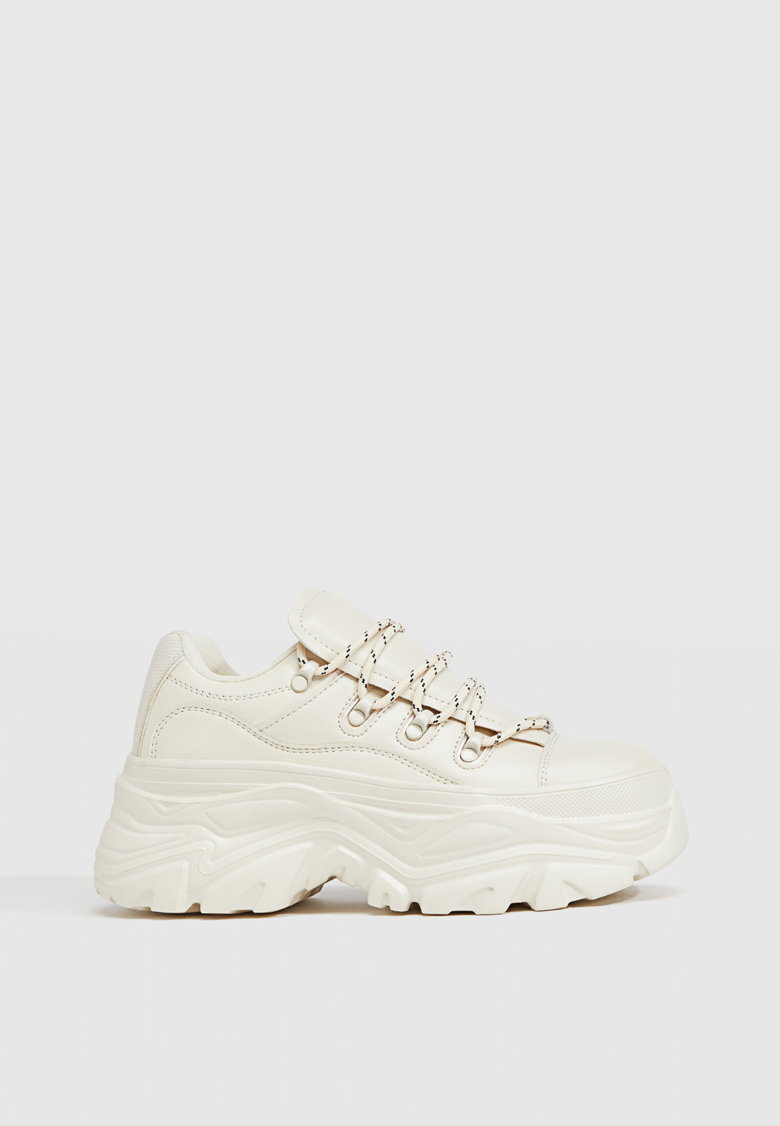 White trainers chunky deals