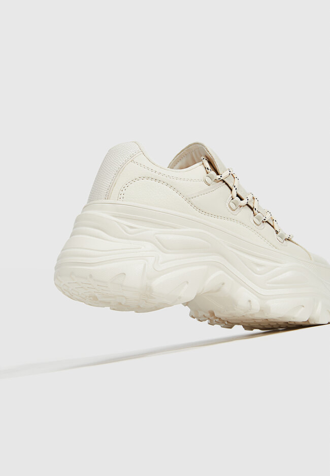 Stradivarius chunky sole trainer top