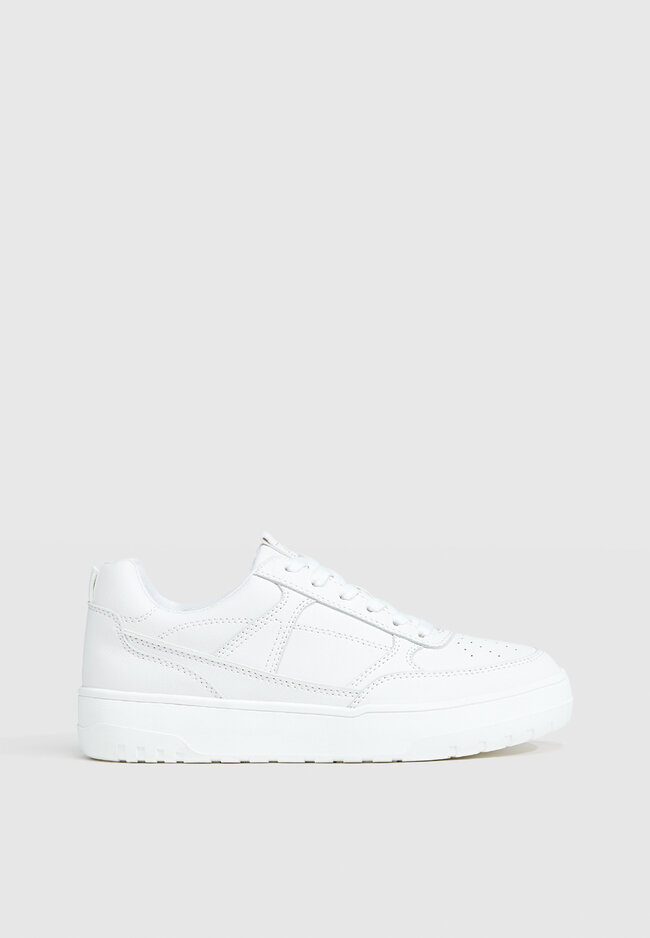 

Stradivarius Weiße Sneaker WEISS 41