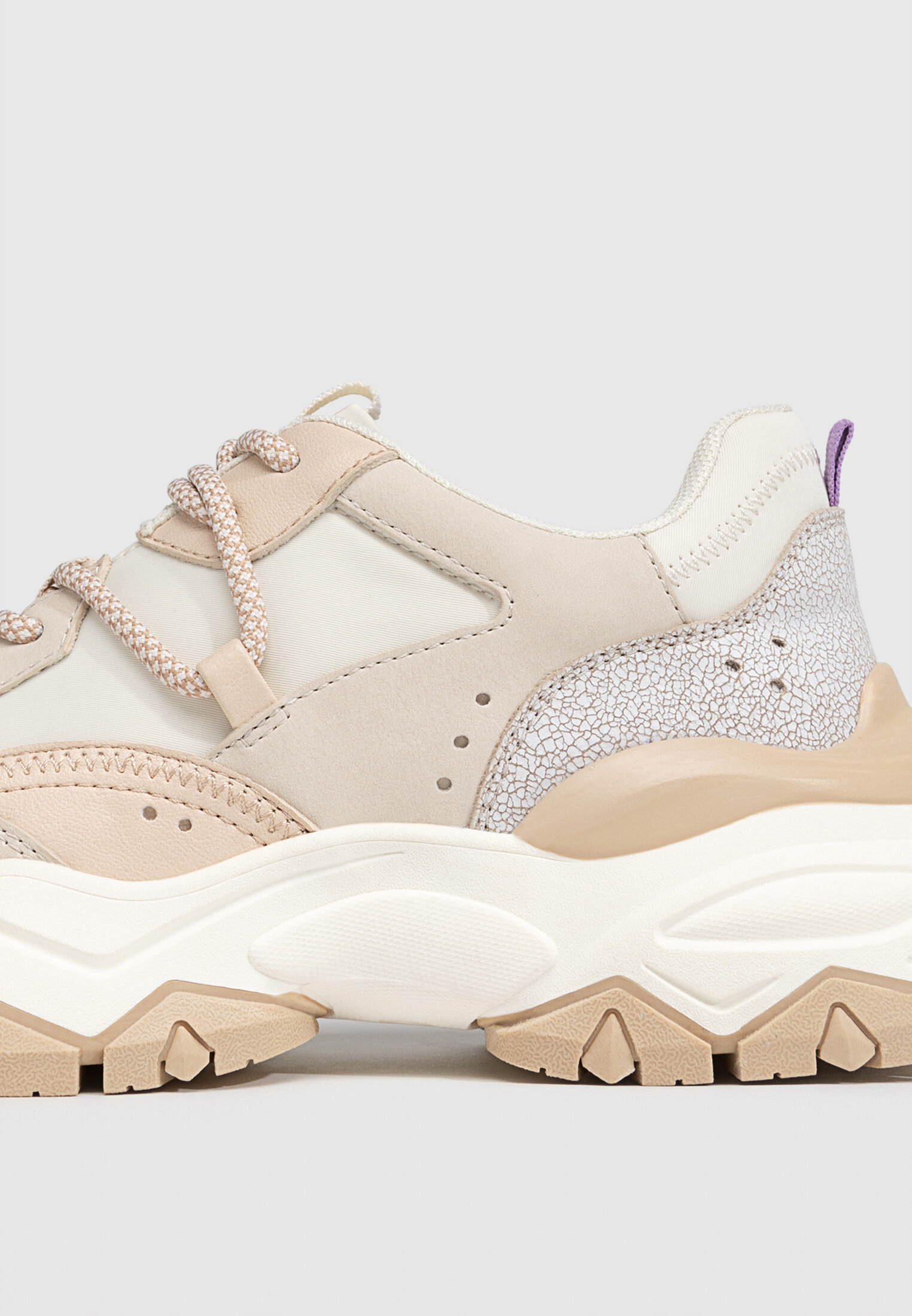 Zapatillas combinadas plataforma
