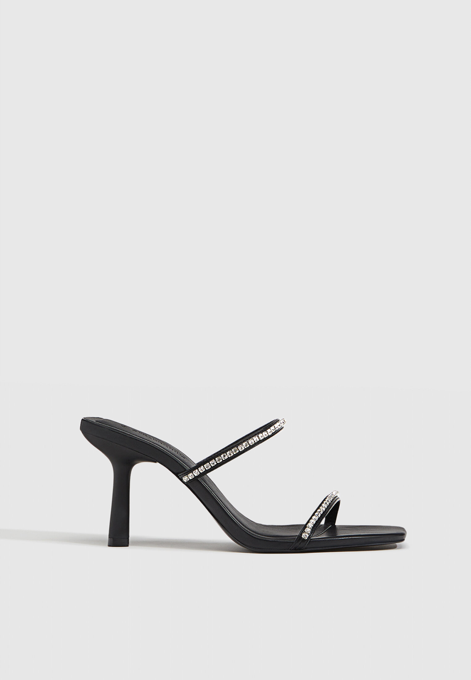 Sandale a talon stradivarius store