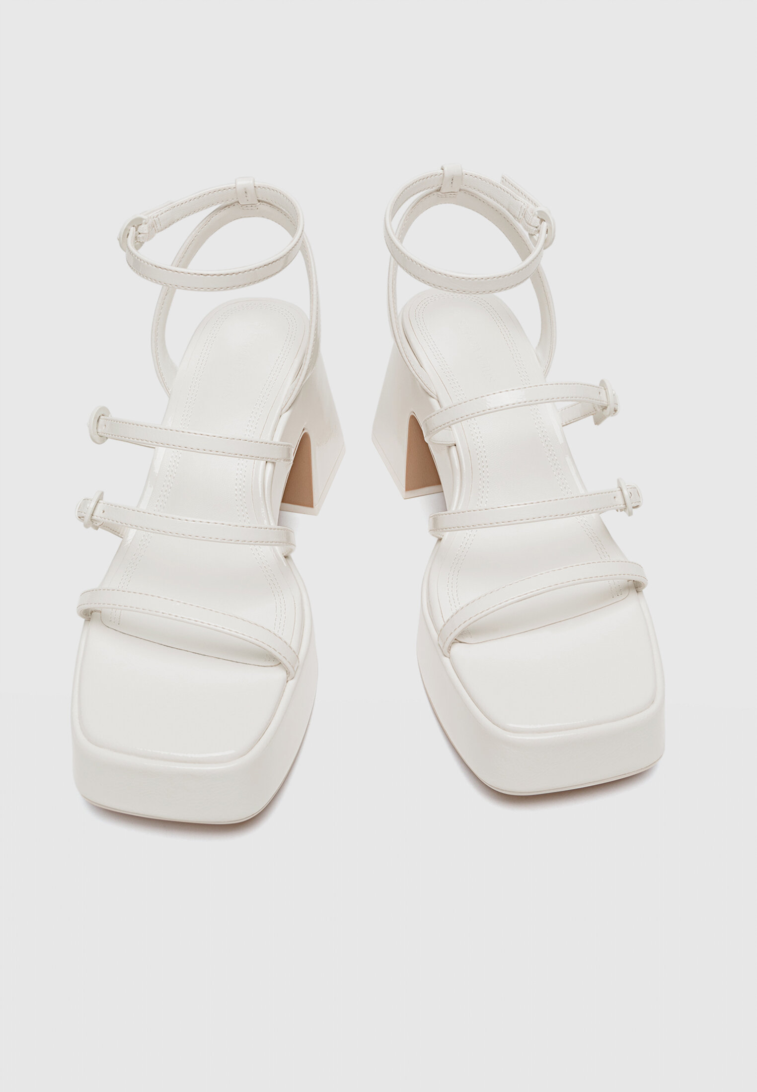Stradivarius platform sandals shop