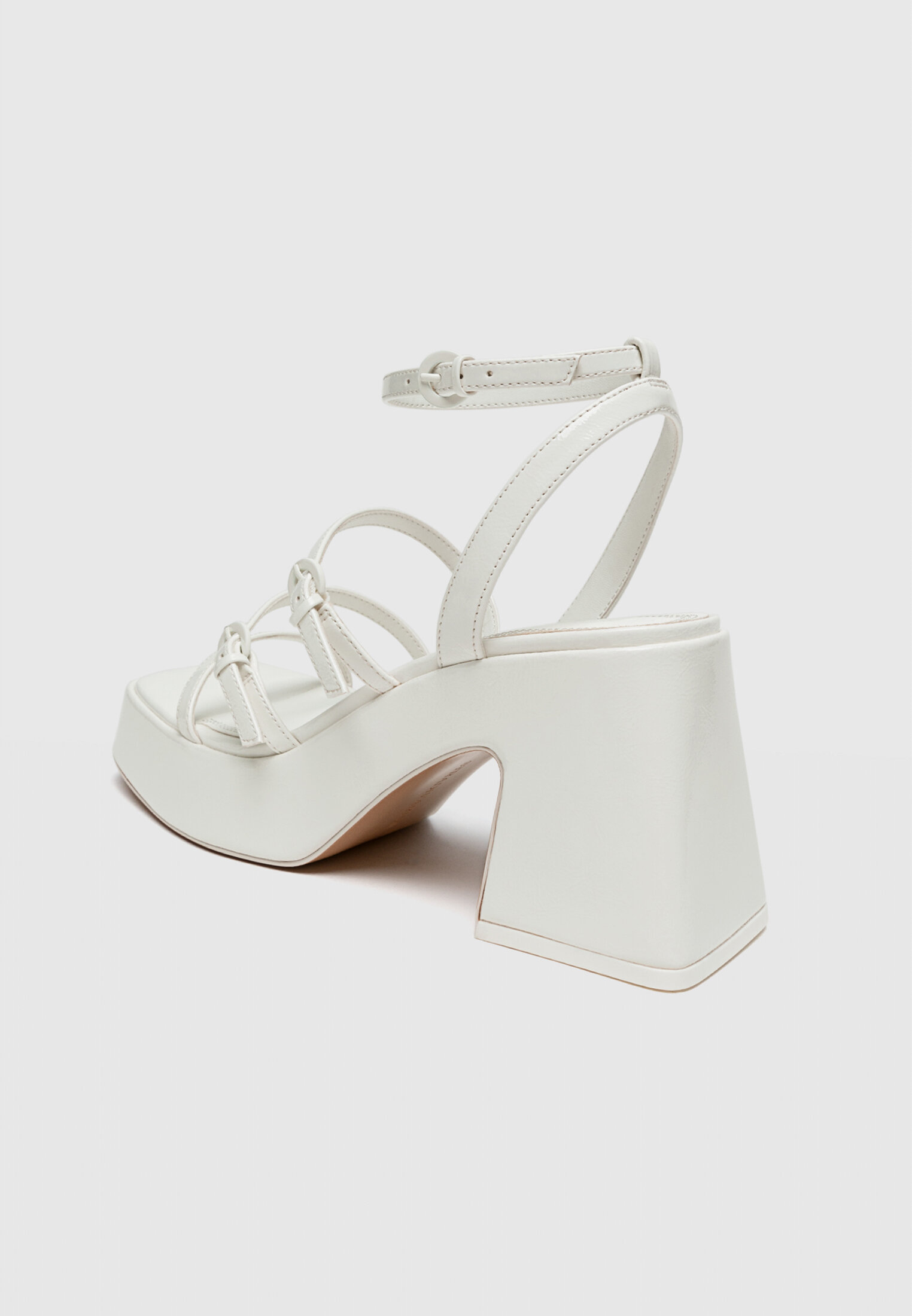 Stradivarius store platform sandals