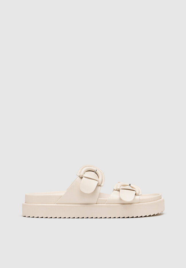 Stradivarius new arrivals platform sandals