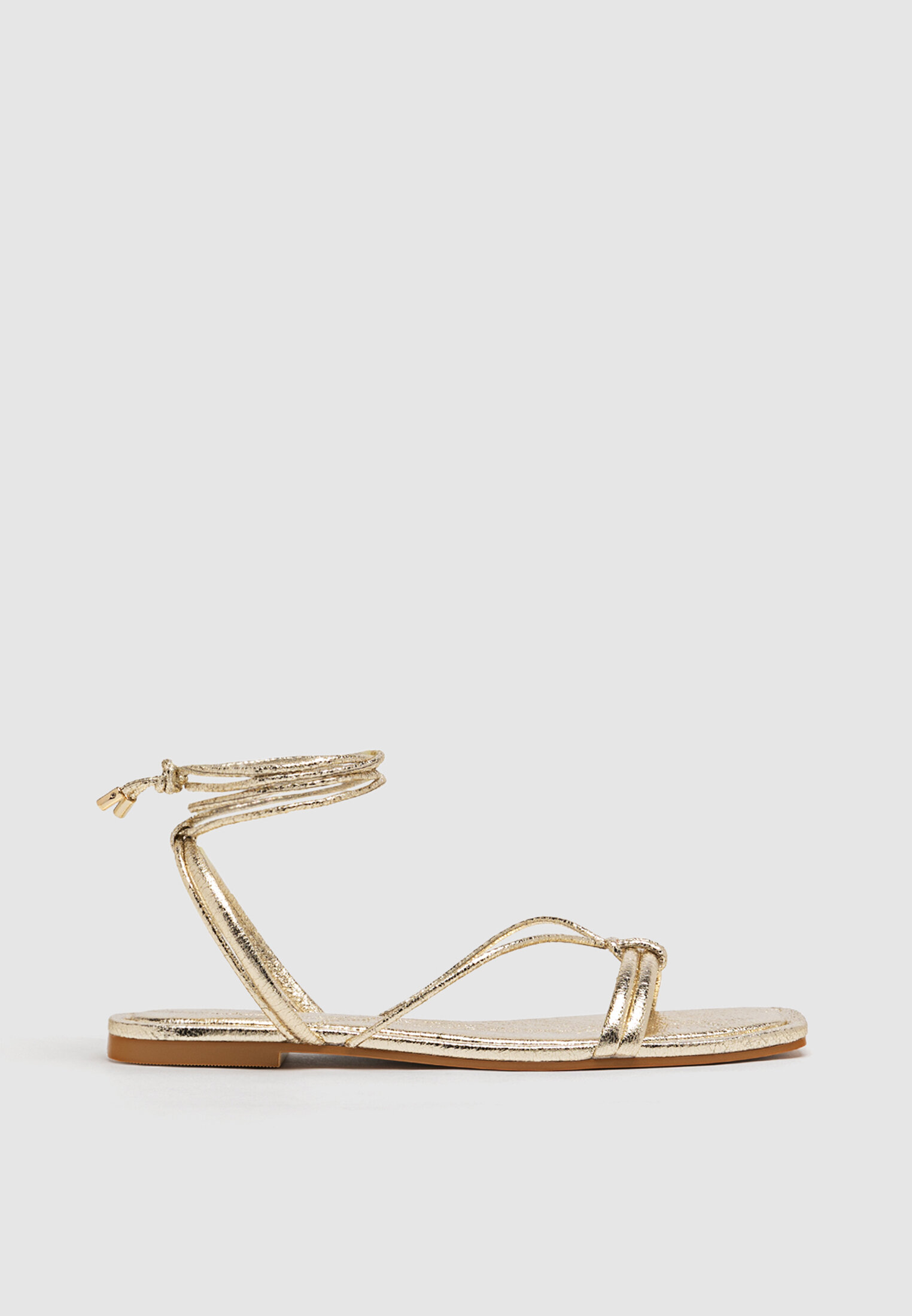 Gold sandals store