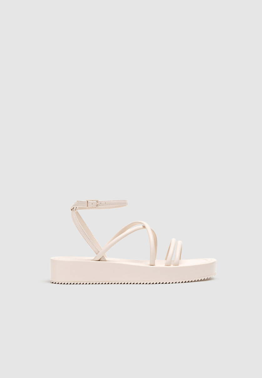 Stradivarius platform cheap sandals