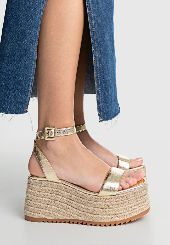Jute deals wedge sandals