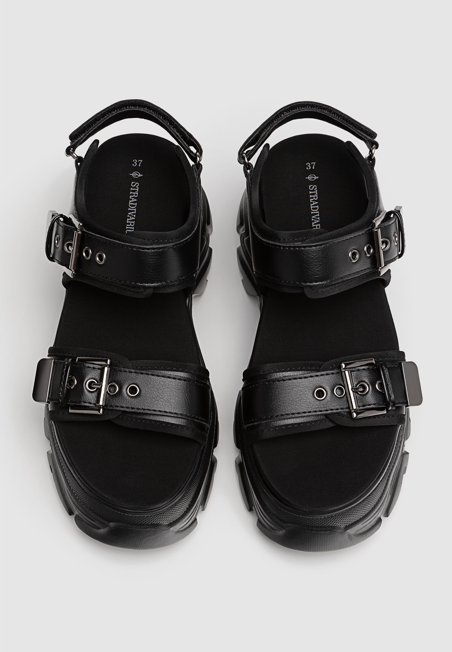 Stradivarius platform sandals cheap