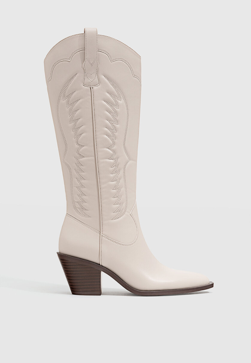 Stradivarius discount cowboy boots