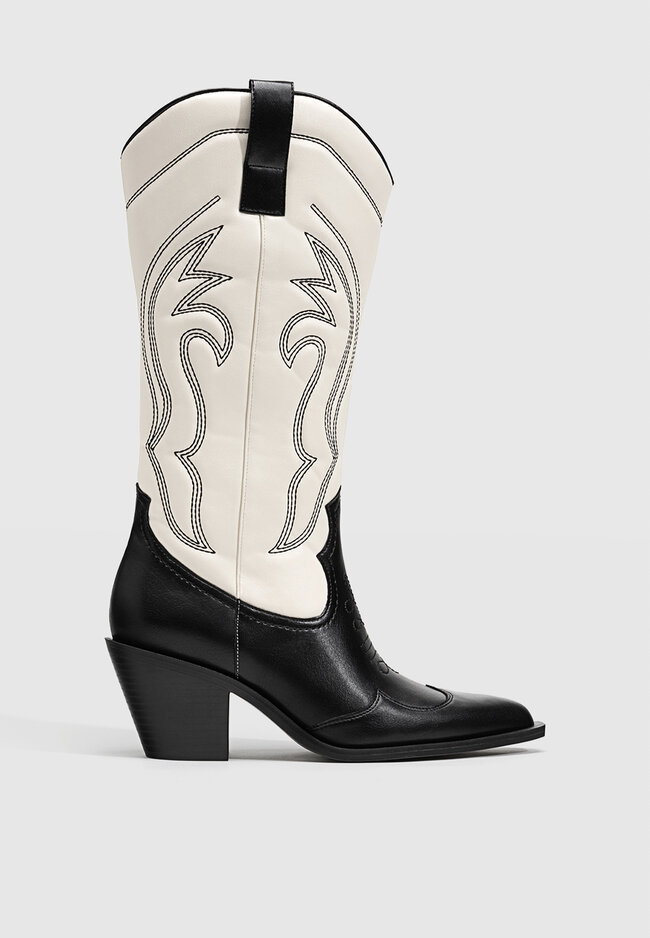 Stradivarius cheap cowboy boots