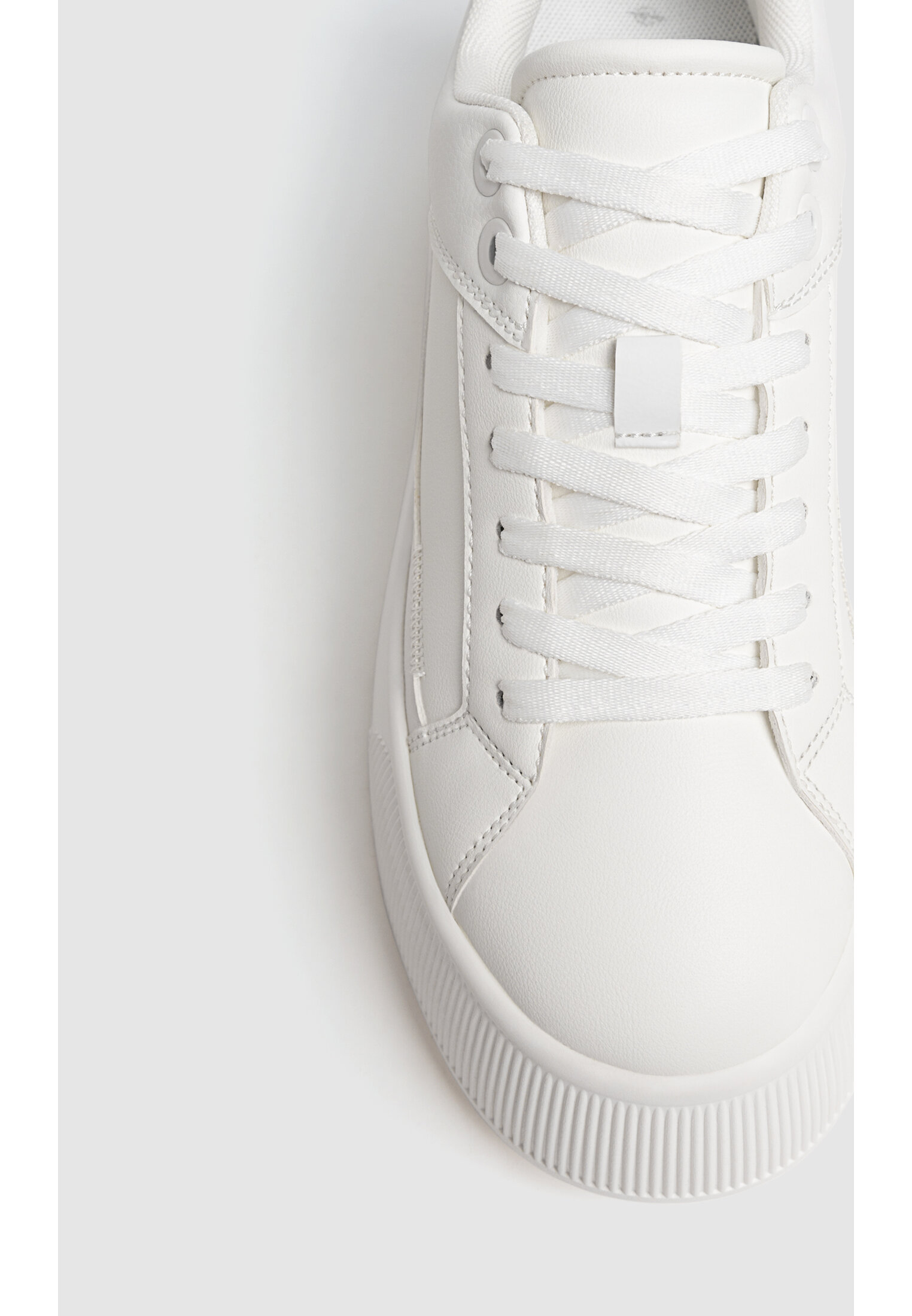 Stradivarius top platform trainers