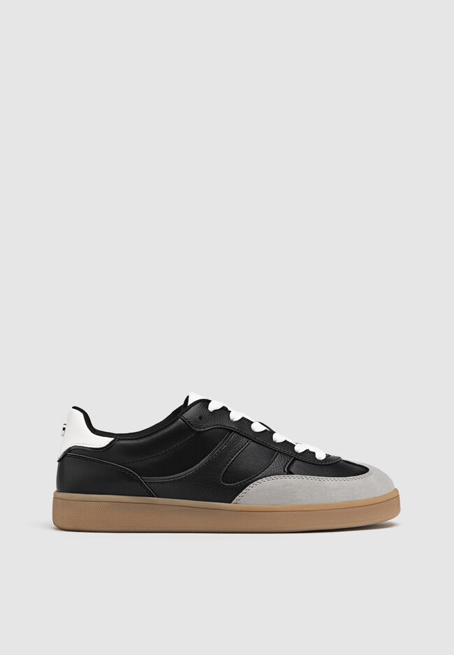 

Stradivarius Casual-Sneaker im Retrolook SCHWARZ 37