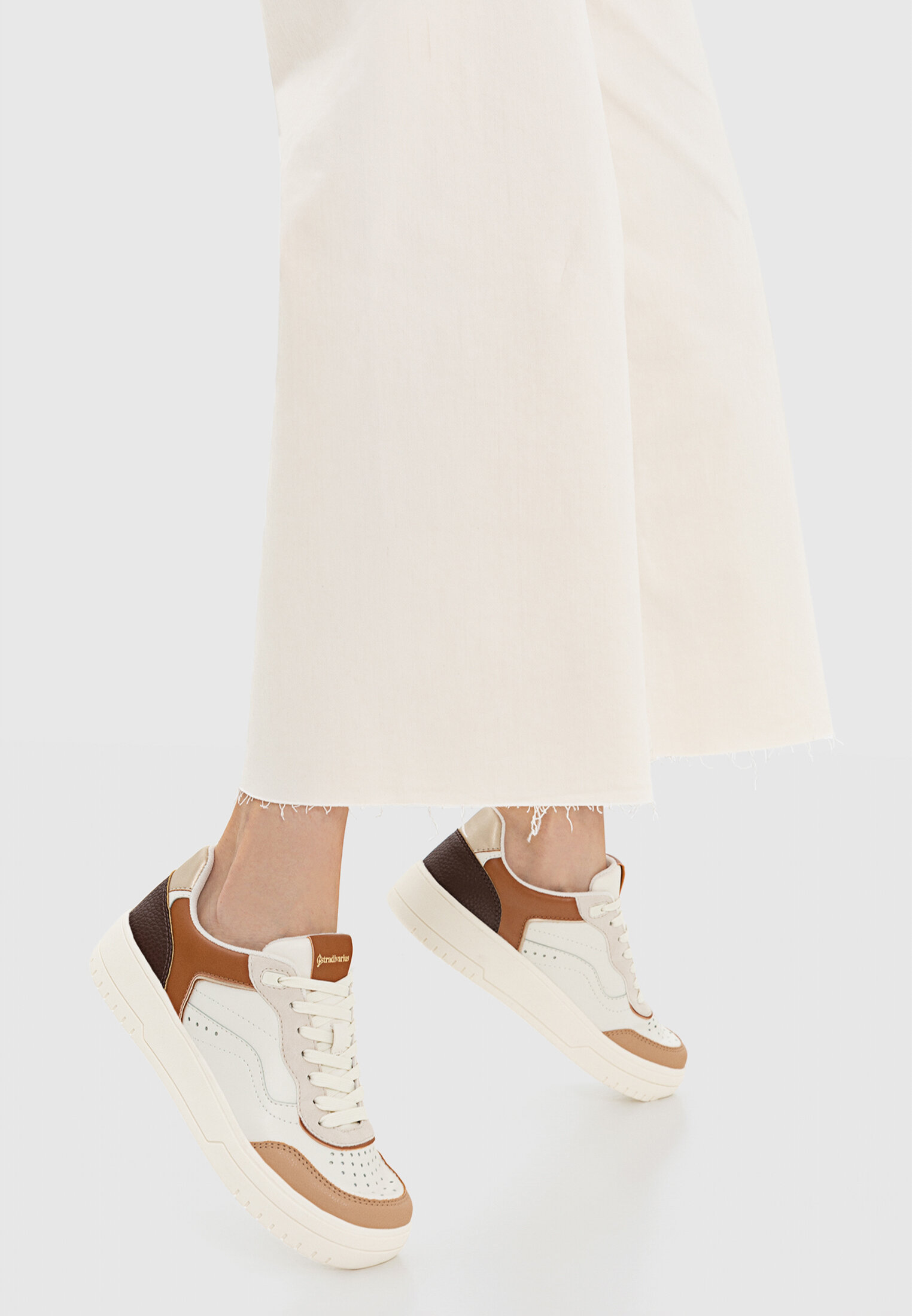 Trainers with trims Women s fashion Stradivarius United Kingdom