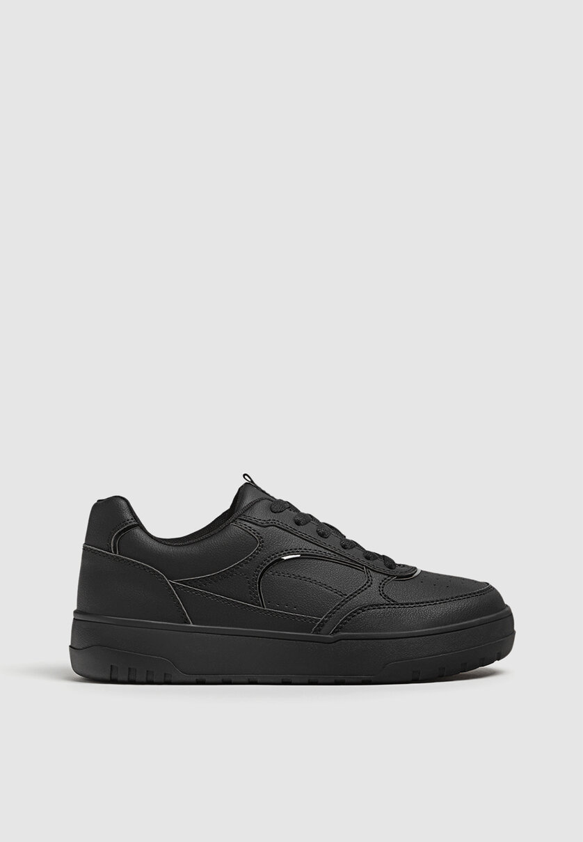 Black shop casual trainers