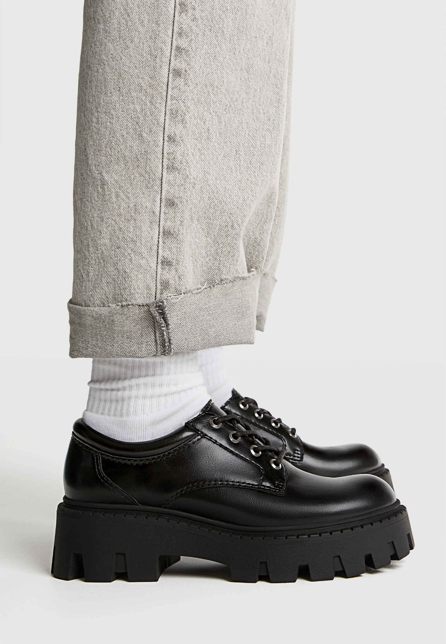 Stradivarius platform sneakers sales