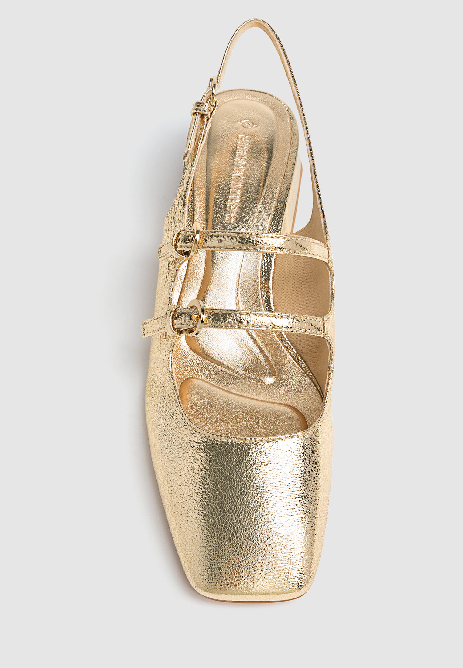 Bailarinas doradas best sale