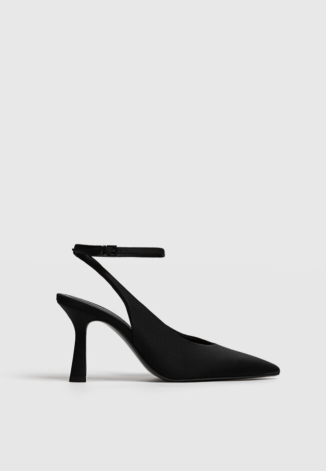 

Stradivarius Schuhe mit Absatz und offener Ferse SCHWARZ 39