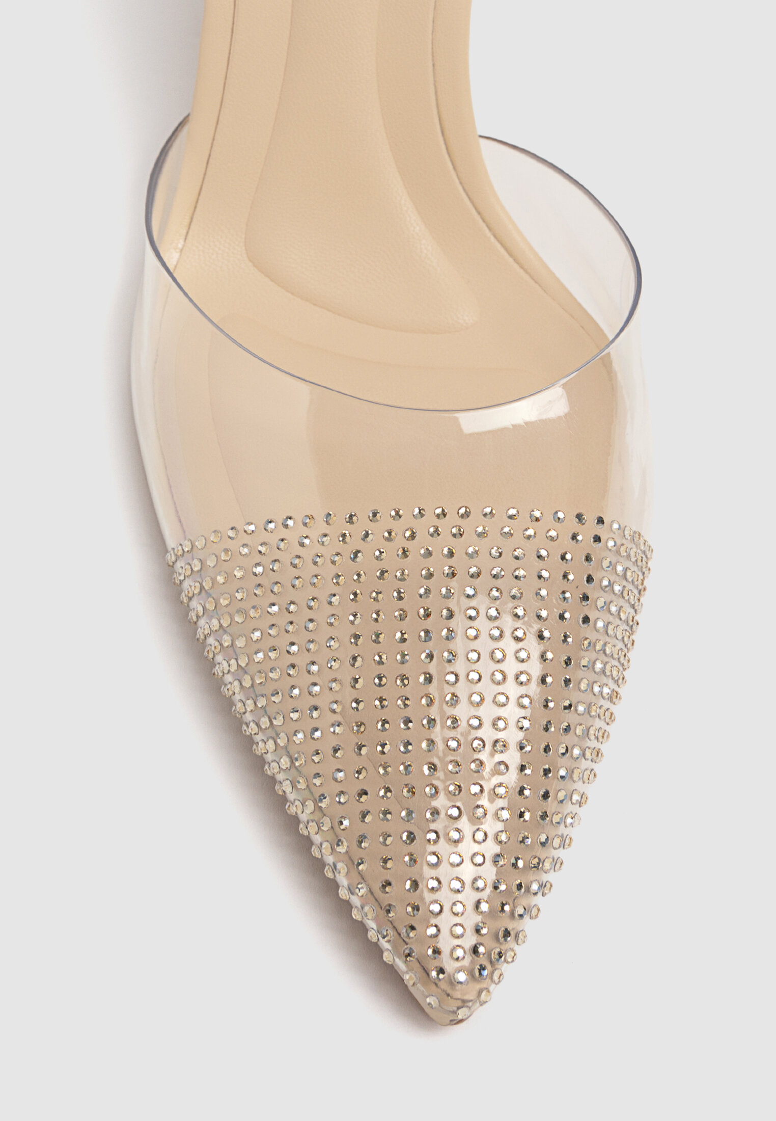 Talon vinyle transparent top