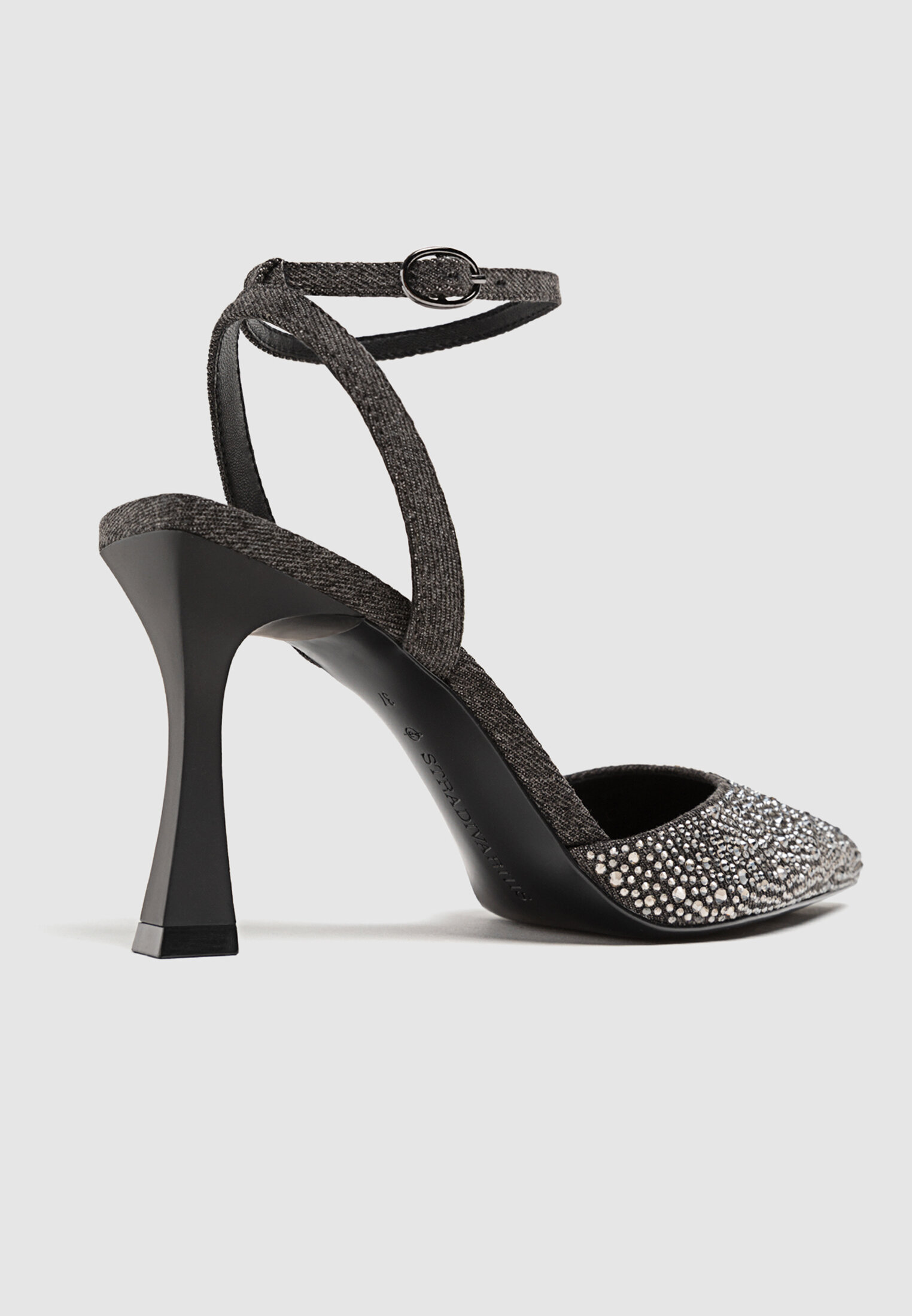 Denim shoes with rhinestones sale