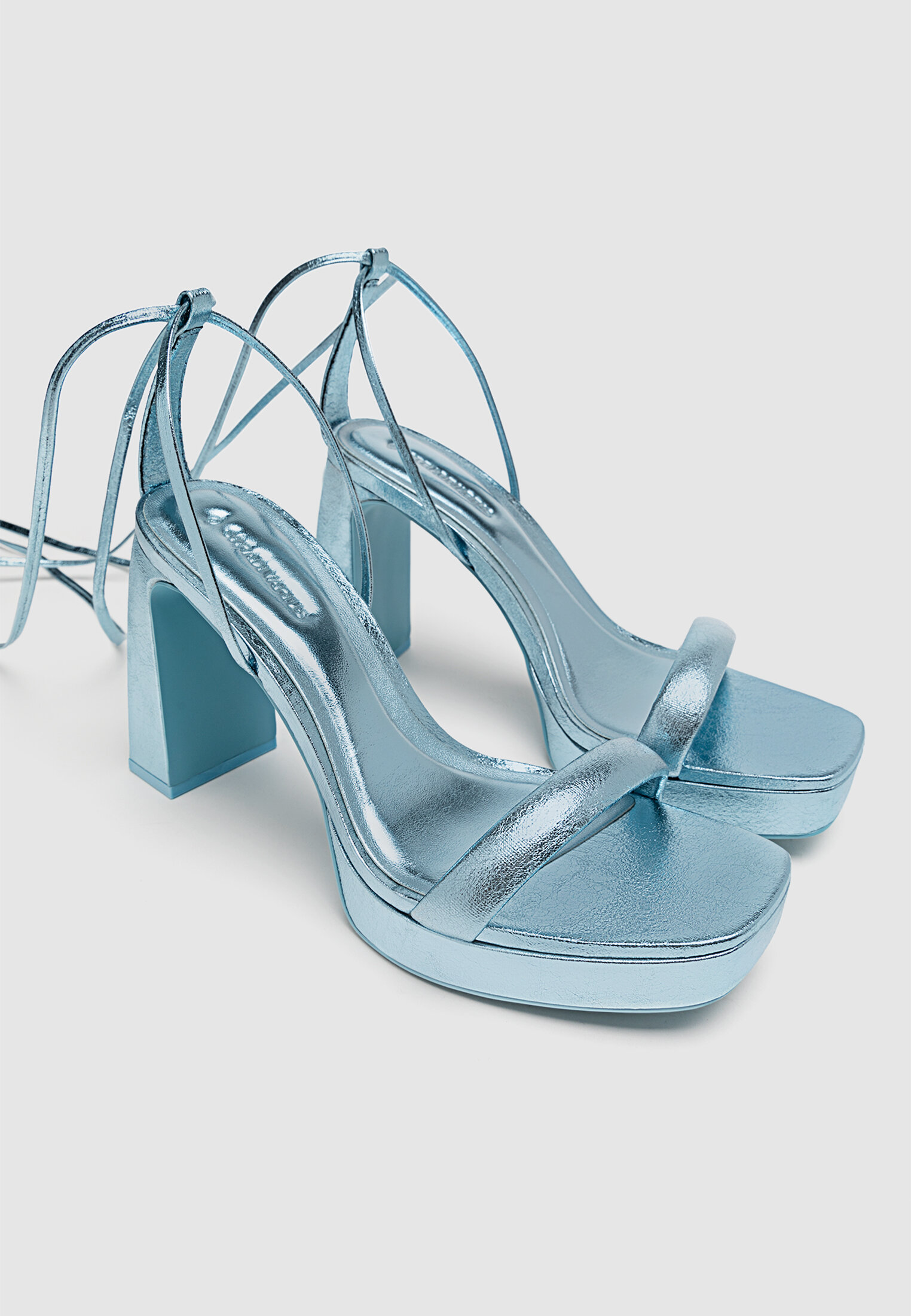 Stradivarius platform sandals top