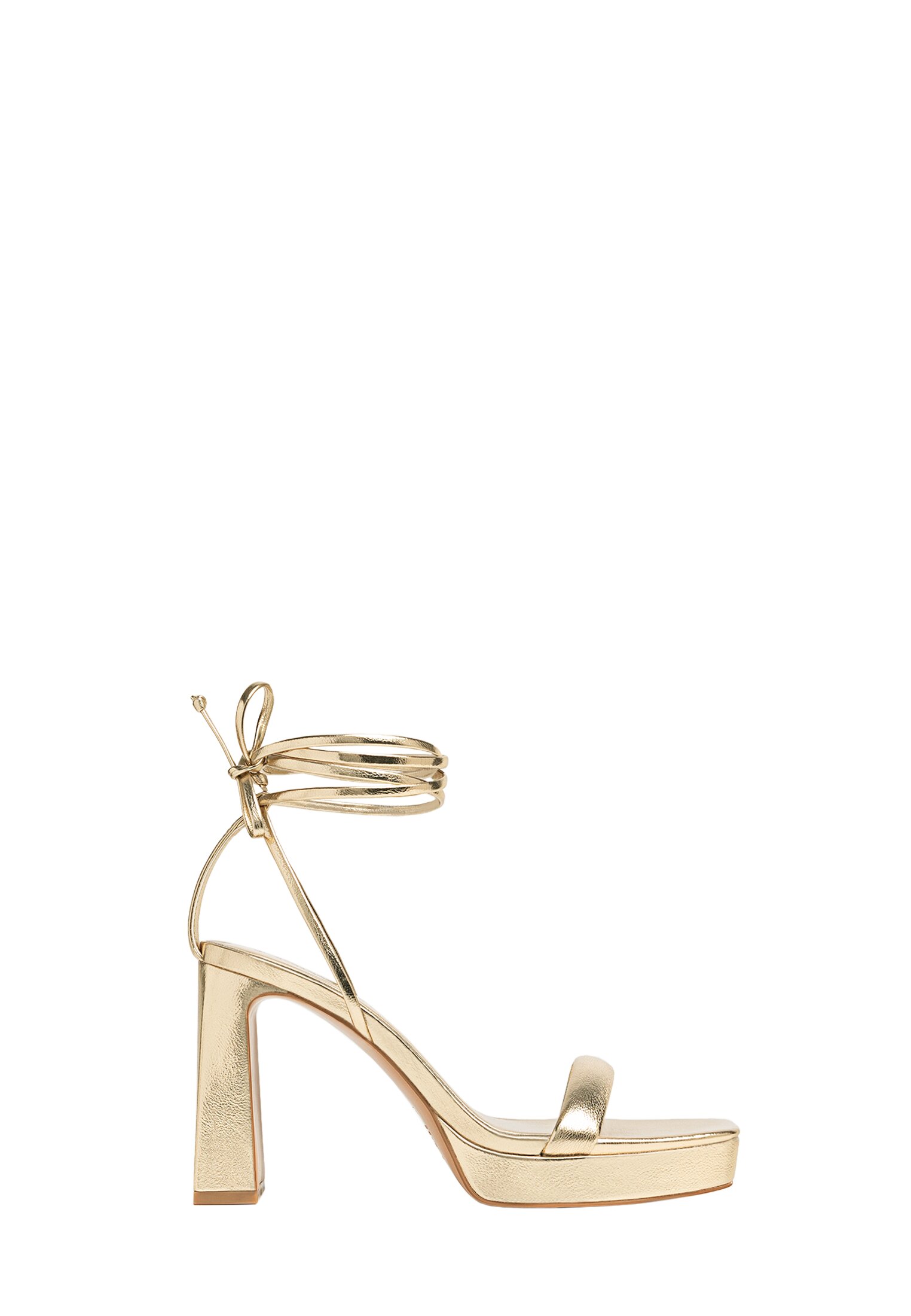Sandalias plataforma sales plateadas stradivarius