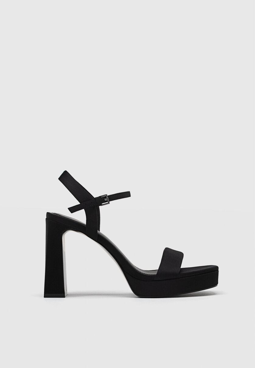 Highheel platform sandals Women's fashion Stradivarius Philippines
