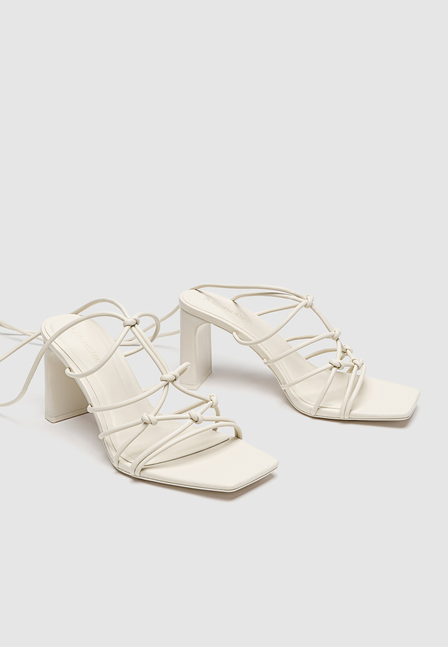 High heel strappy slingback sandals sale