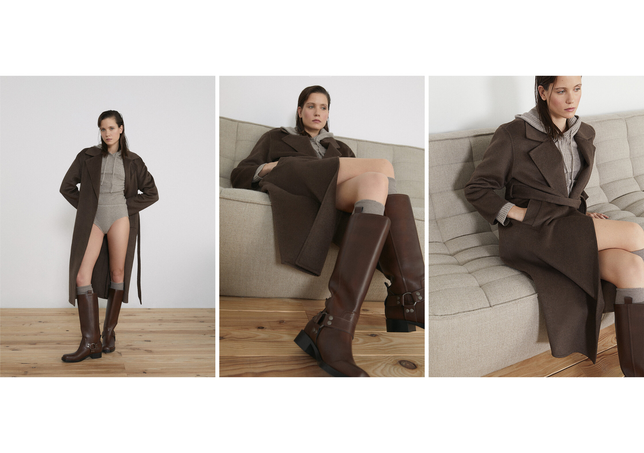 Biker boots store stradivarius