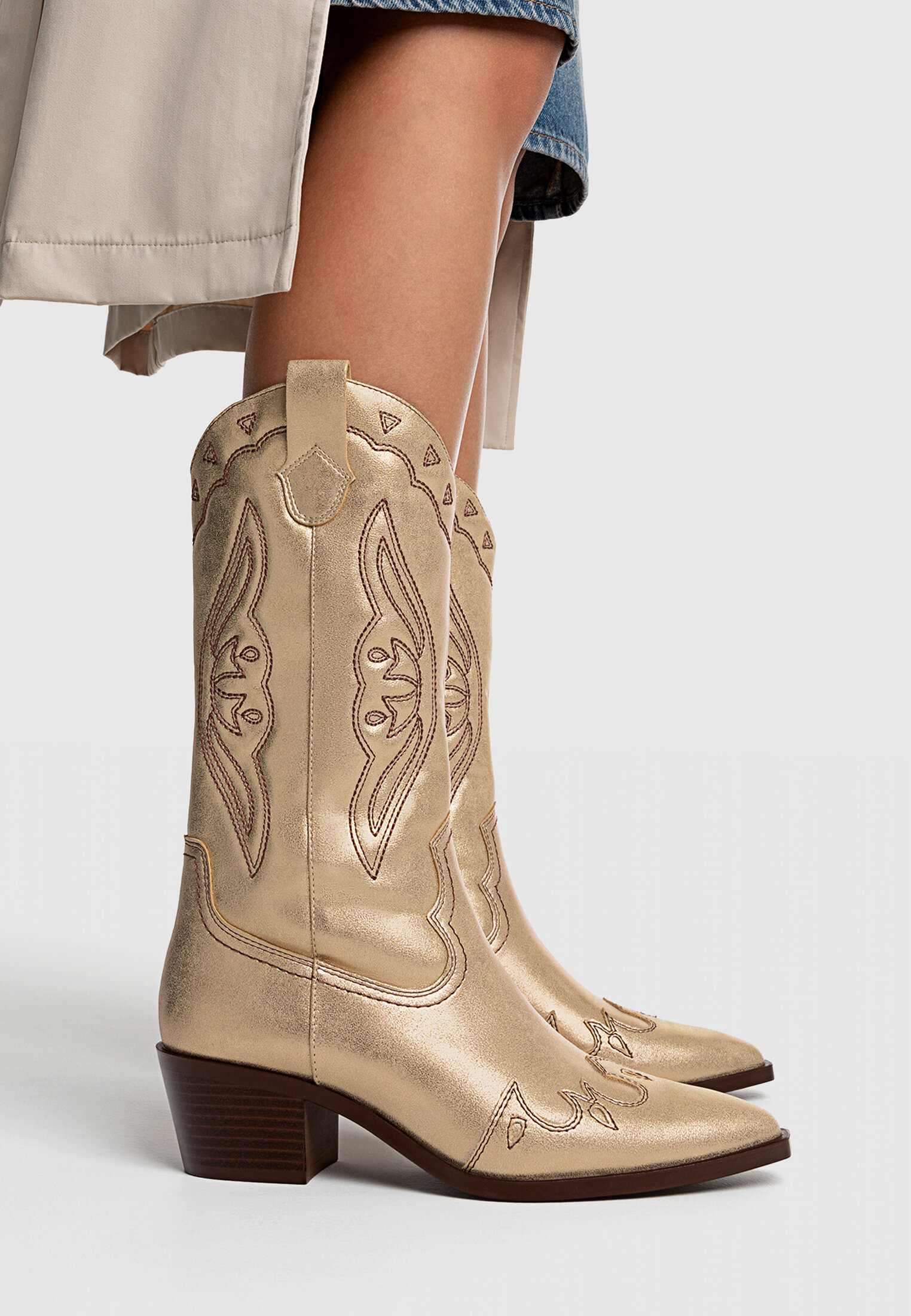 Heeled boots Women s fashion Stradivarius United States
