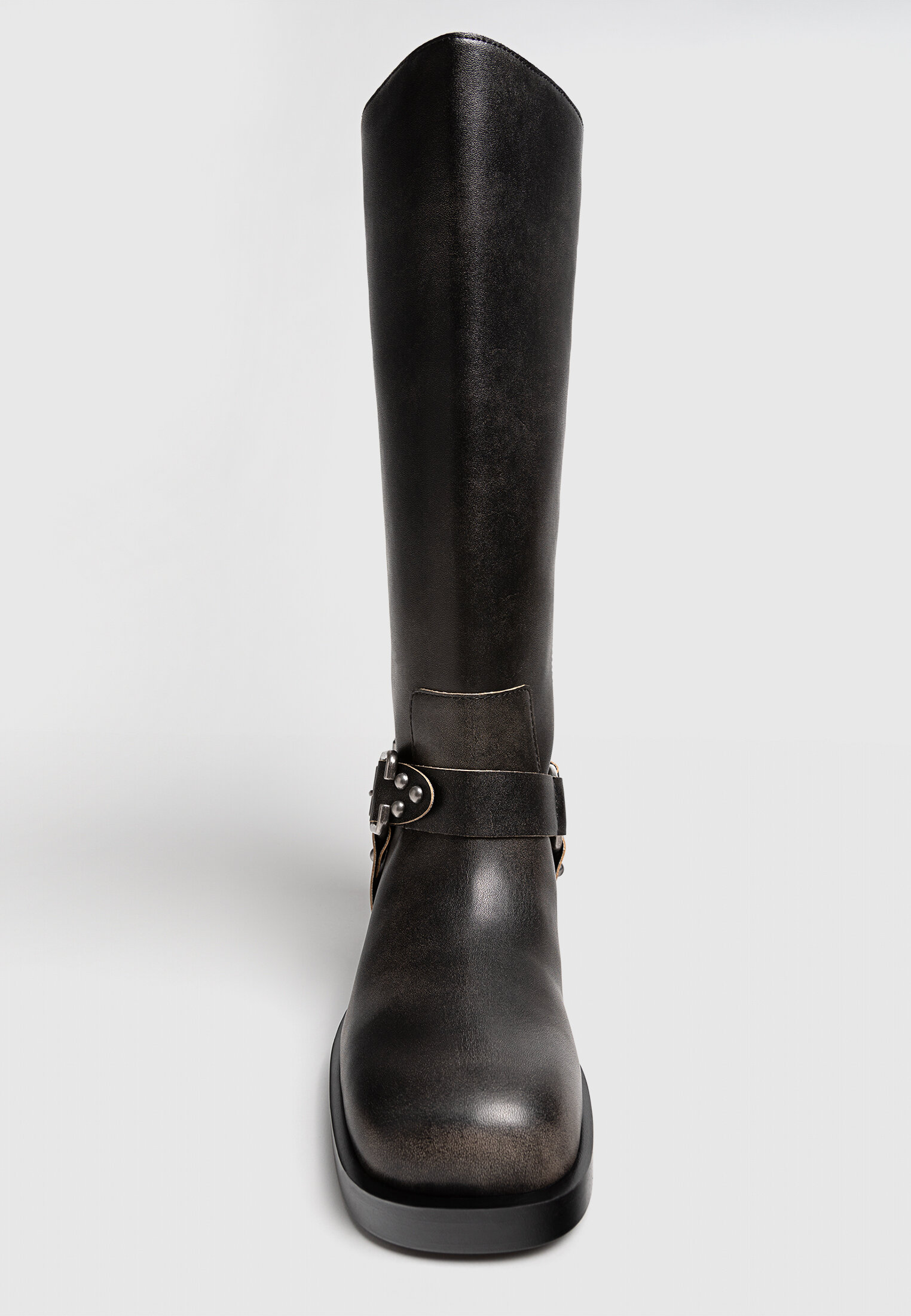Botas cheap planas stradivarius