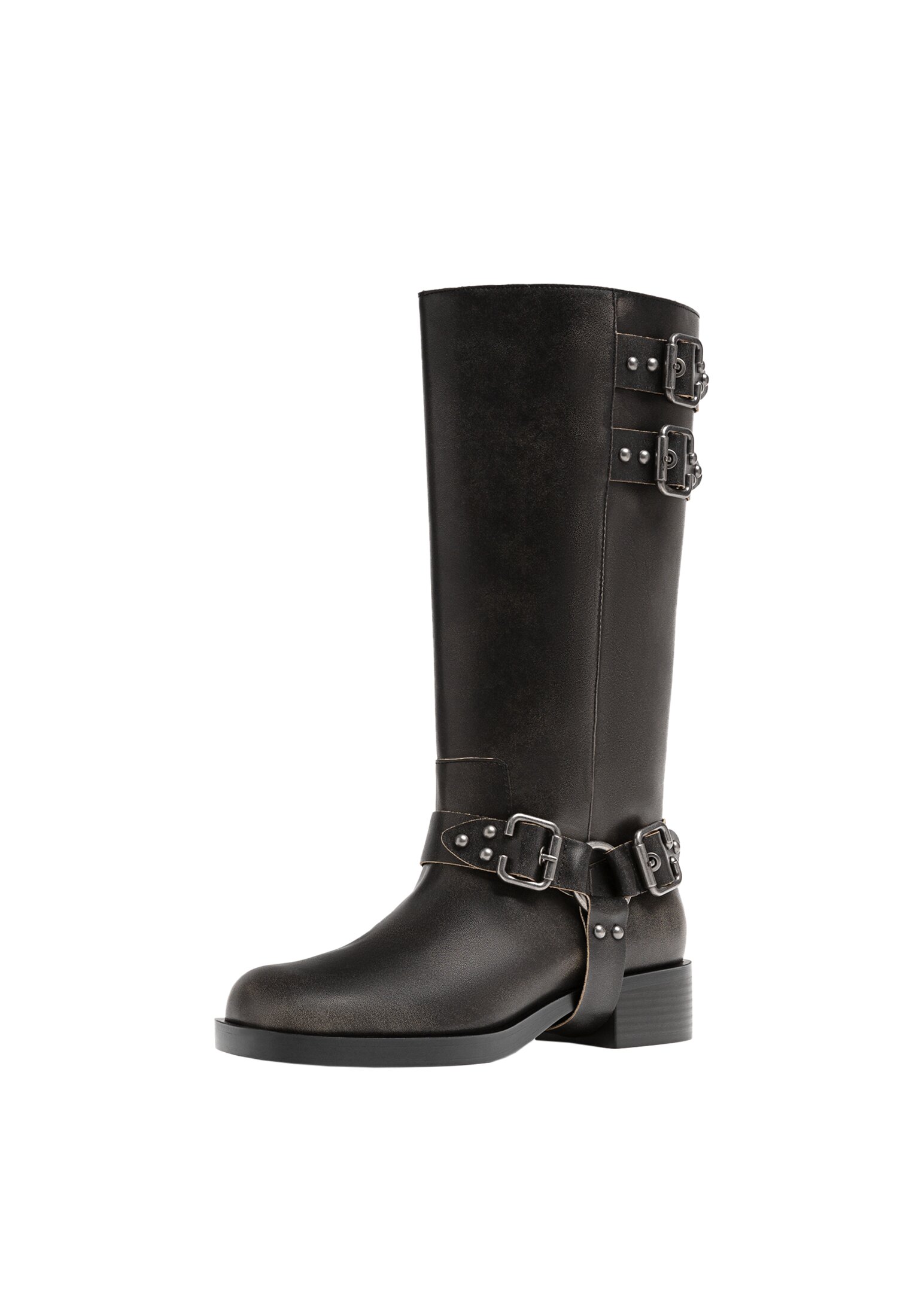 Botas deals hebillas stradivarius