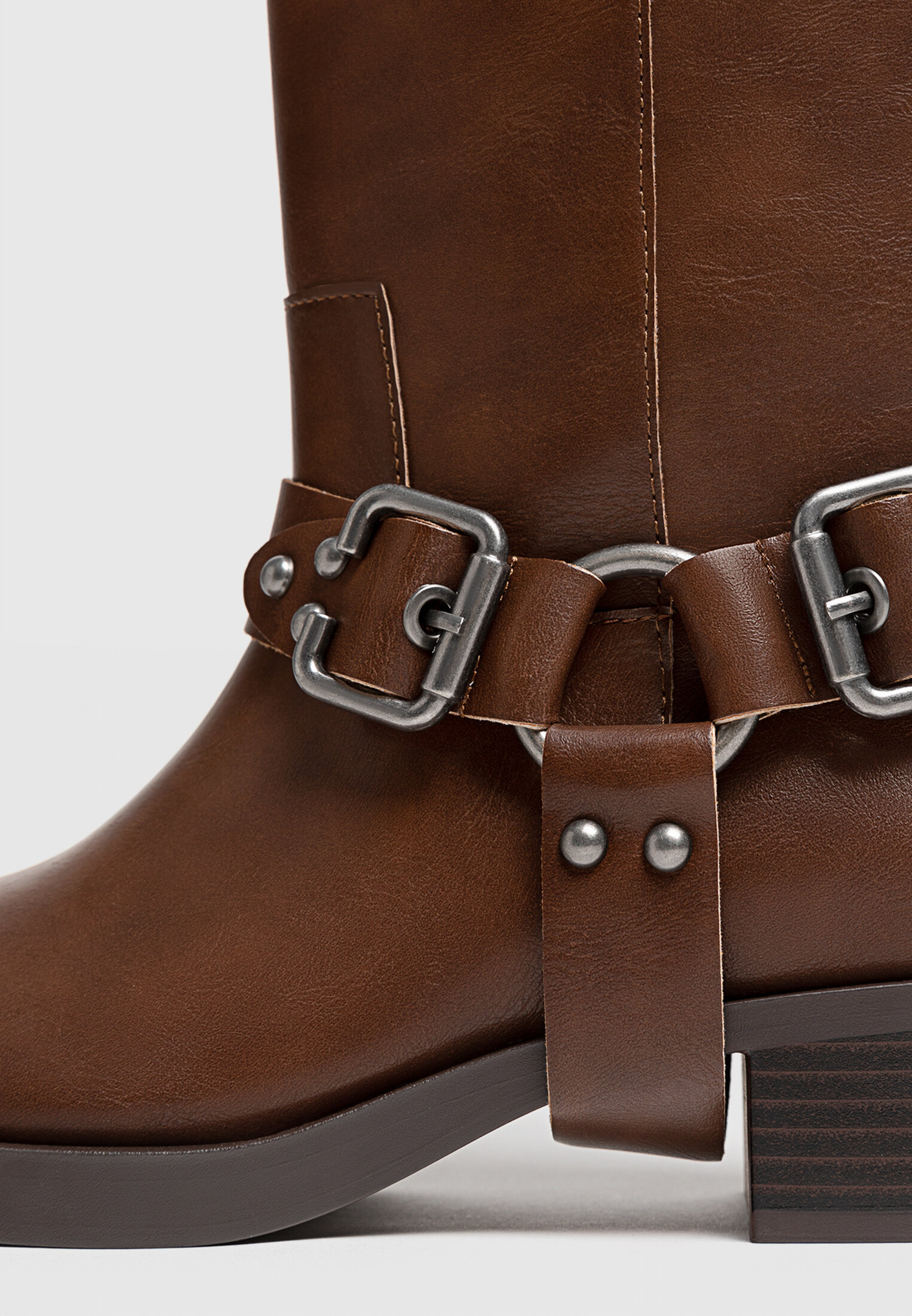 Stradivarius top biker boots