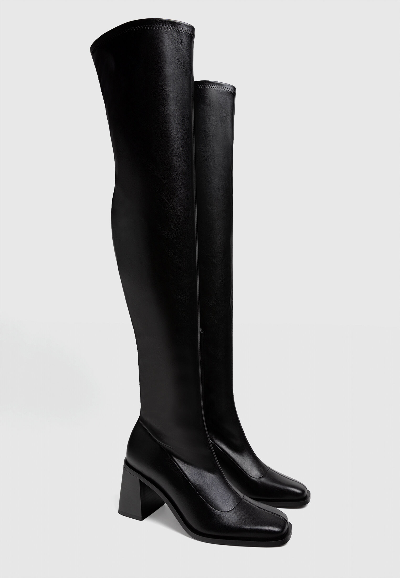 Stradivarius over the deals knee boot