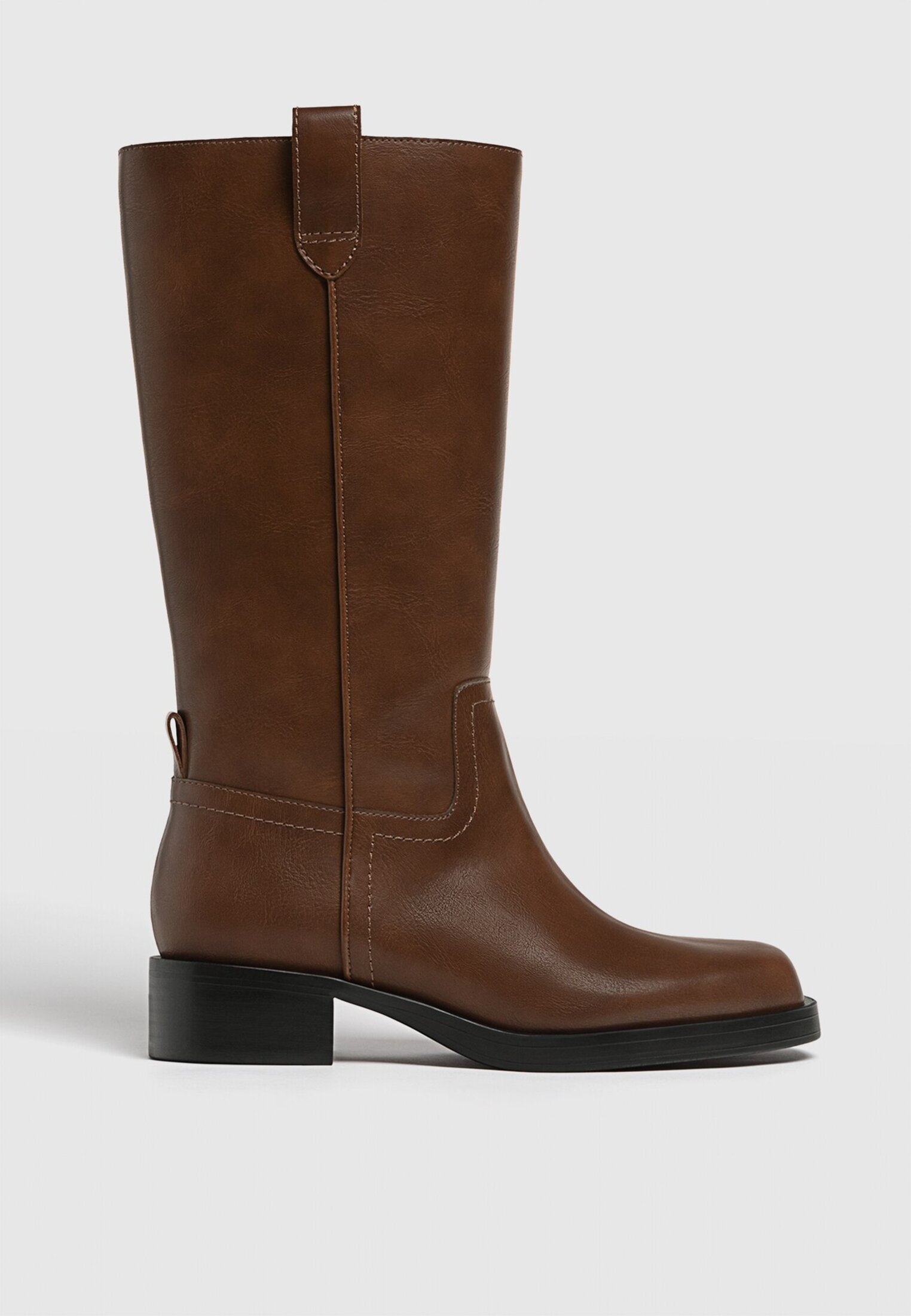 Womens brown riding style boots hotsell