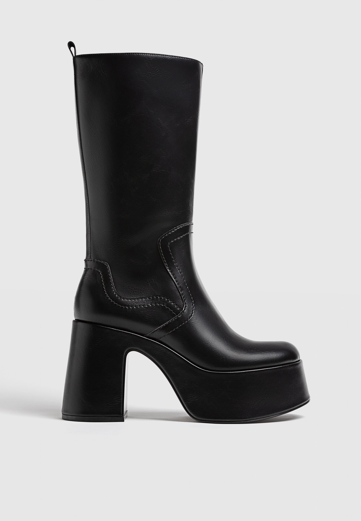Boots on platform hotsell