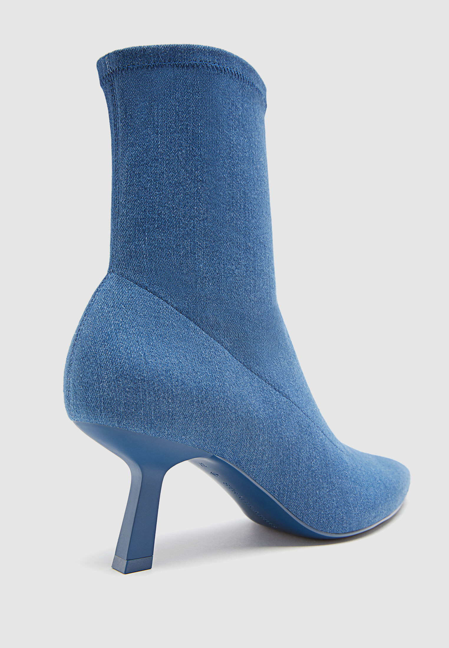 Blue high heel store boots
