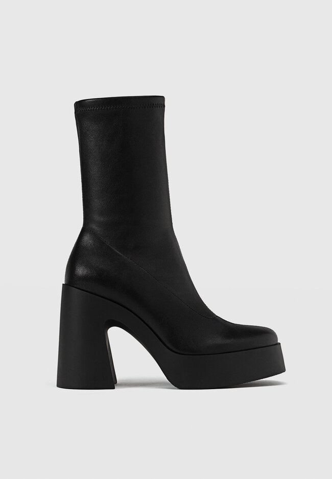 High platform ankle boots hot sale
