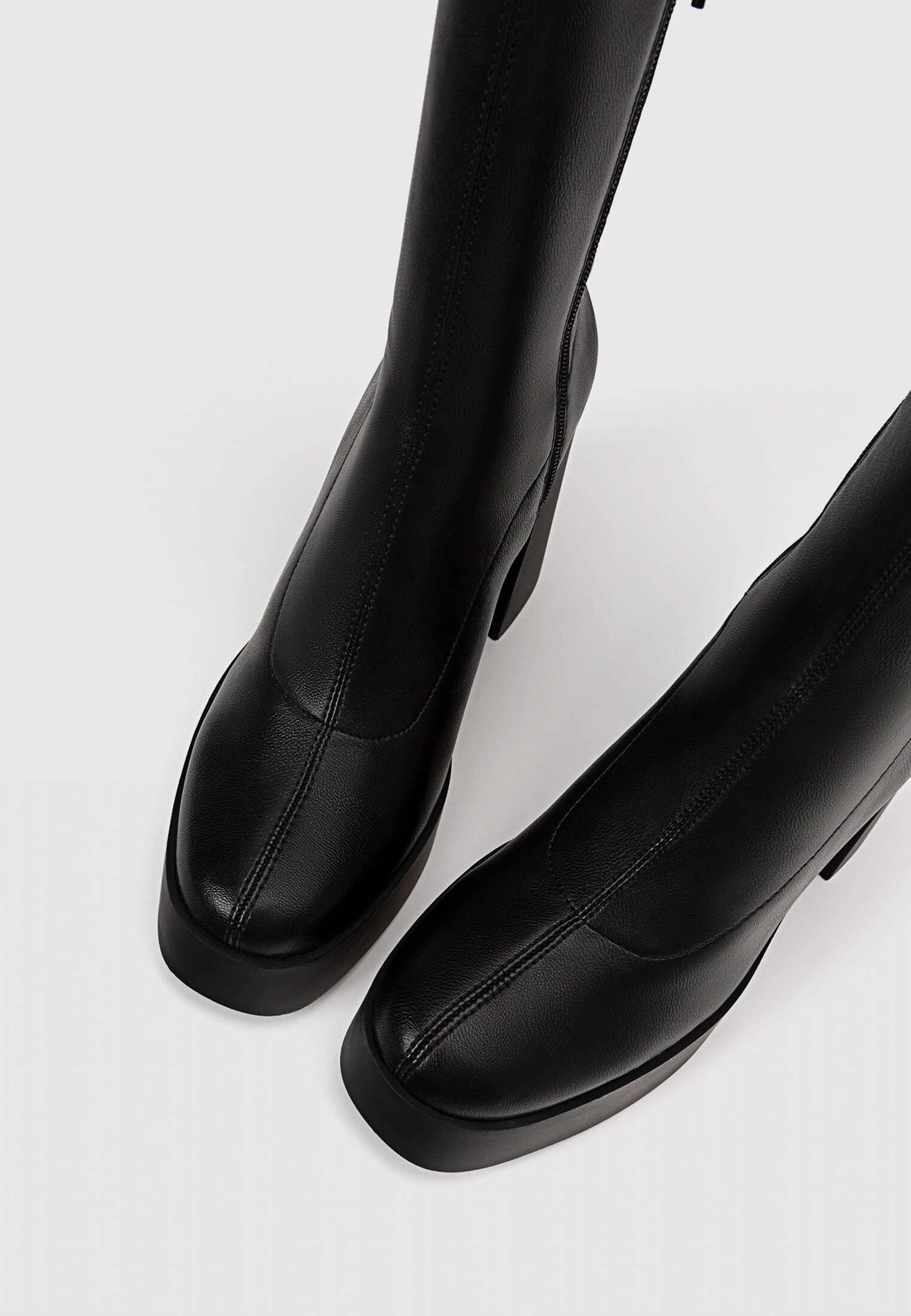 Botines sales plataforma stradivarius