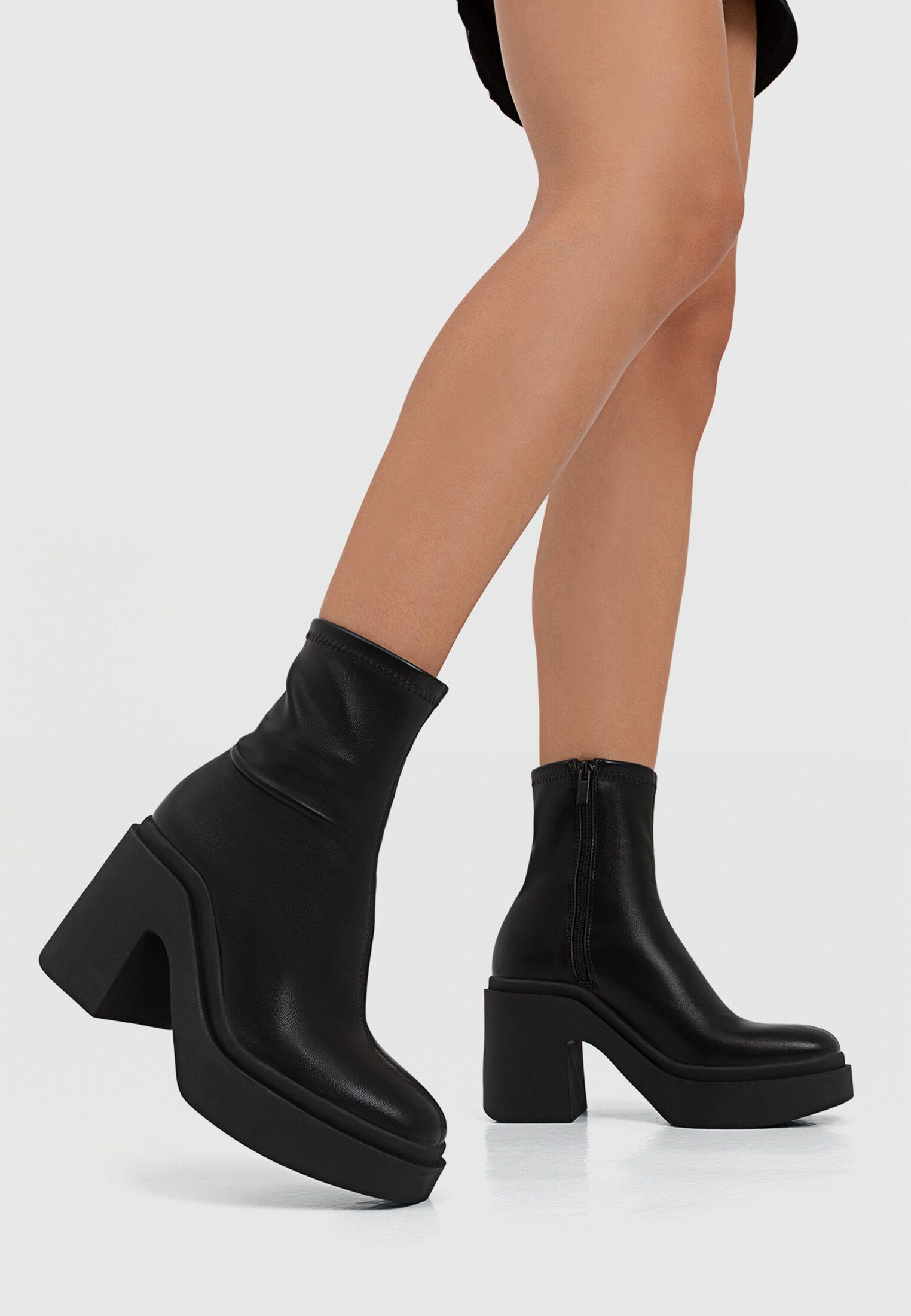 Botines deals plataforma stradivarius
